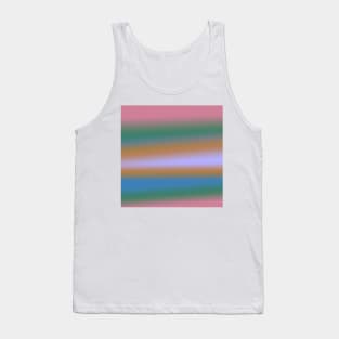 red green pink white texture Tank Top
